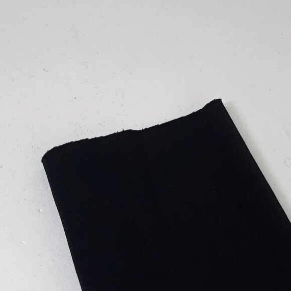 COS Stretch Knit A-Line Black V-Neck Long Sleeve Dress L Office Date Night - Picture 4 of 8